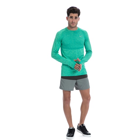 NIKE-Ανδρική αθλητική μπλούζα NIKE πράσινη 