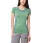 NIKE-Γυναικείο t-shirt Nike DRI-FIT KNIT SHORT SLEEVE πράσινο