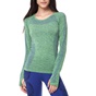 NIKE-Γυναικεία μπλούζα Nike DRI-FIT KNIT πράσινη