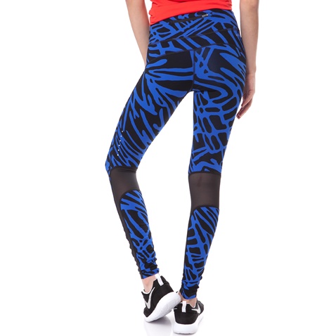 NIKE-Γυναικείο κολάν Nike POWER EPIC LUX μπλε-μαύρο