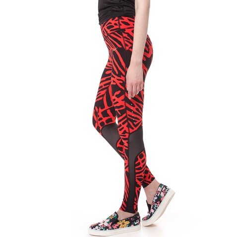 NIKE-Γυναικείο κολάν Nike POWER EPIC LUX κόκκινο-μαύρο