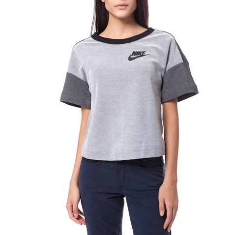 NIKE-Γυναικεία μπλούζα Nike γκρι