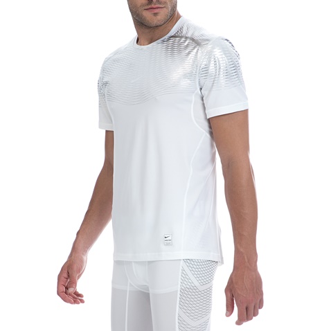 NIKE-Ανδρικό αθλητικό t-shirt Nike HYPERCOOL MAX λευκό