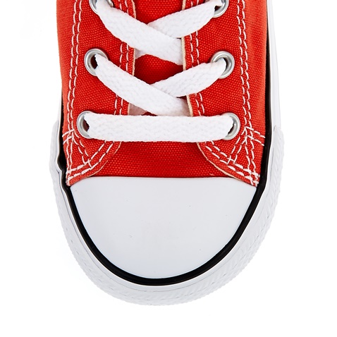 CONVERSE-Βρεφικά παπούτσια Chuck Taylor All Star Ox κεραμιδί-πορτοκαλί