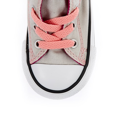 CONVERSE-Βρεφικά παπούτσια Chuck Taylor All Star Double T γκρι