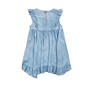 JUICY COUTURE KIDS-Κοριτσίστικο φόρεμα JUICY COUTURE γαλάζιο 