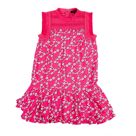 JUICY COUTURE KIDS-Παιδικό φόρεμα Juicy Couture φούξια