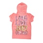 JUICY COUTURE KIDS-Παιδική ζακέτα Juicy Couture σομόν
