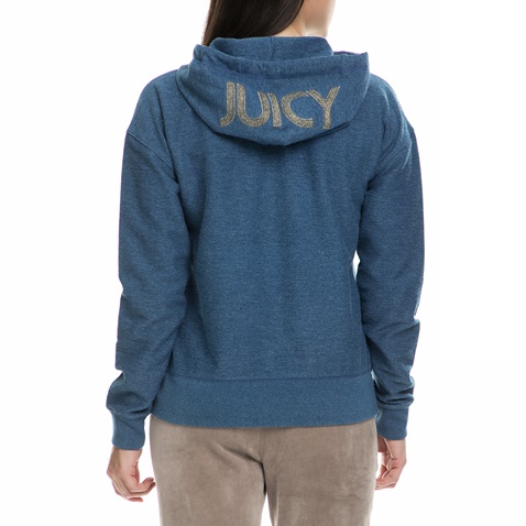 JUICY COUTURE-Γυναικείο φούτερ JUICY COUTURE μπλε 