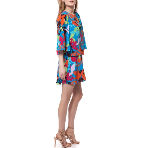 JUICY COUTURE-Γυναικείο φόρεμα Juicy Couture μπλε-πορτοκαλί