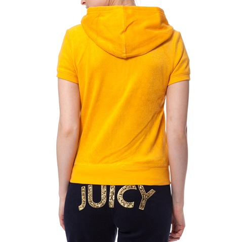 JUICY COUTURE-Γυναικεία ζακέτα Juicy Couture κίτρινη