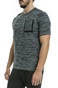 NIKE-Κοντομάνικη μπλούζα με τσέπη Nike γκρι 