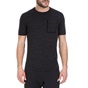 NIKE-Κοντομάνικη μπλούζα Nike μαύρη-γκρι 