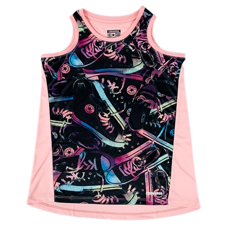 CONVERSE-Παιδική μπλούζα Converse ροζ