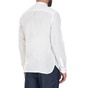 GUESS-Ανδρικό λινό πουκάμισο GUESS λευκό 