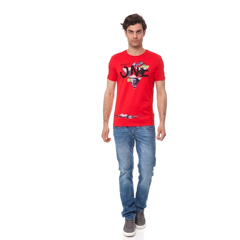 GUESS-Ανδρική μπλούζα Guess κόκκινη