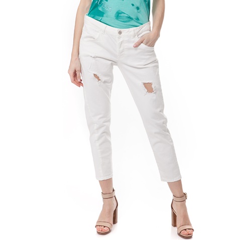 GUESS-Γυναικείο τζιν παντελόνι Guess λευκό