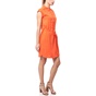 CALVIN KLEIN JEANS-Γυναικείο φόρεμα Calvin Klein Jeans πορτοκαλί