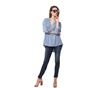 CALVIN KLEIN JEANS-Γυναικείο τζιν παντελόνι Calvin Klein Jeans μπλε