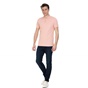 CALVIN KLEIN JEANS-Ανδρική κοντομάνικη μπλούζα polο Calvin Klein Jeans ροζ