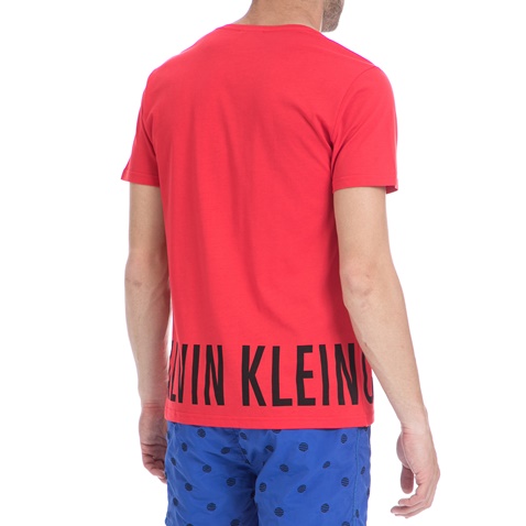 CK UNDERWEAR-Ανδρική μπλούζα CK UNDERWEAR κόκκινη