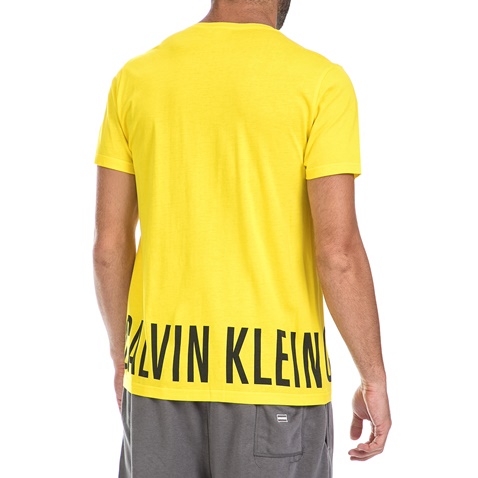 CK UNDERWEAR-Ανδρική μπλούζα CK UNDERWEAR κίτρινη