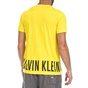 CK UNDERWEAR-Ανδρική μπλούζα CK UNDERWEAR κίτρινη