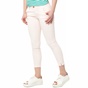 40-WEFT-Γυναικείο skinny cropped παντελόνι MELITAS 40-WEFT ροζ