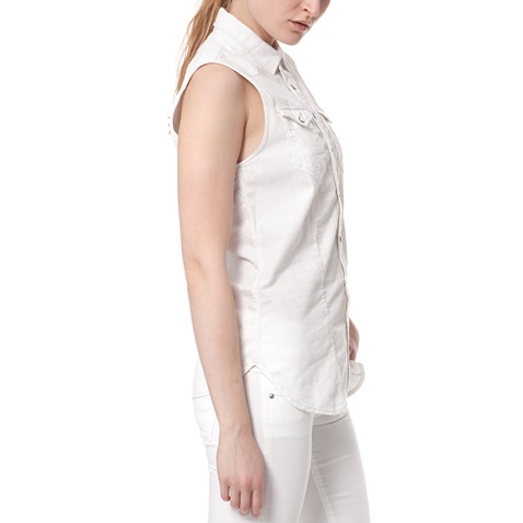 G-STAR-Γυναικείο πουκάμισο G-STAR RAW λευκό