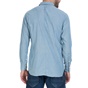 G-STAR RAW-Ανδρικό μακρυμάνικο πουκάμισο G-Star Raw Landoh Army γαλάζιο