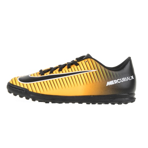 NIKE-Αγορίστικα παπούτσια ποδοσφαίρου JR MERCURIALX VORTEX III TF πορτοκαλί-μαύρα