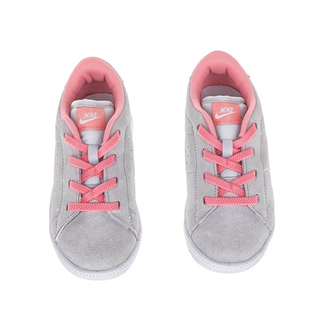 NIKE-Βρεφικά παπούτσια NIKE TENNIS CLASSIC PRM γκρι - ροζ