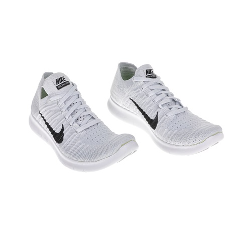 NIKE-Γυναικεία αθλητικά παπούτσια Nike FREE RN FLYKNIT λευκά 