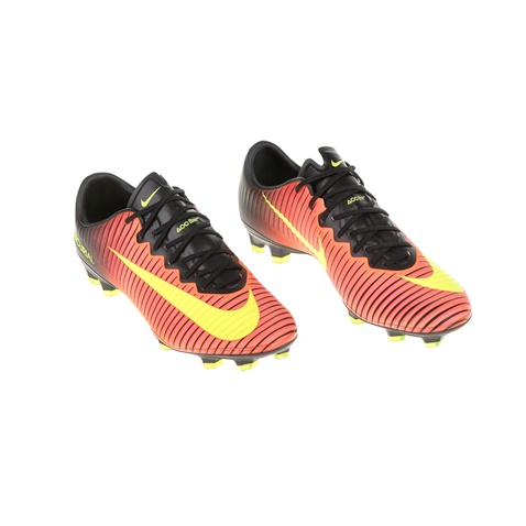 NIKE-Ανδρικά ποδοσφαιρικά παπούτσια ΝΙΚΕ MERCURIAL VAPOR XI FG πορτοκαλί-μαύρα 