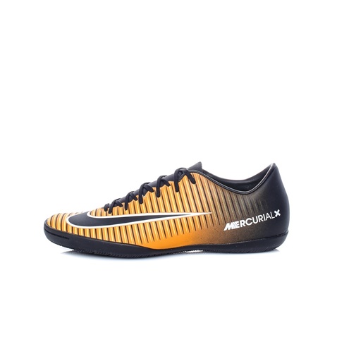 NIKE-Ανδρικά αθλητικά παπούτσια ποδοσφαίρου Nike MERCURIALX VICTORY VI IC μαύρα-πορτοκαλί