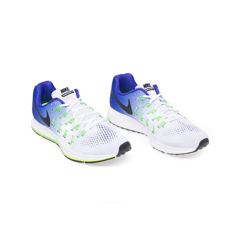 NIKE-Αντρικά αθλητικά παπούτσια NIKE AIR ZOOM PEGASUS 33 άσπρα-μπλε
