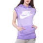 NIKE-Γυναικείο αμάνικο φούτερ NIKE SLEEVELESS HOODY-WASH μωβ