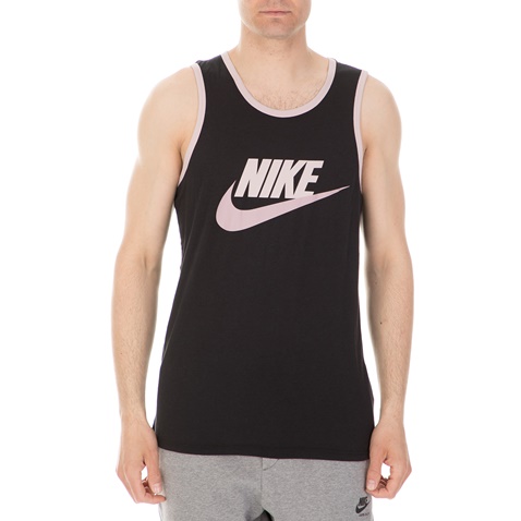 NIKE-Ανδρικό φανελάκι Nike Sportswear Ace Logo μαύρο