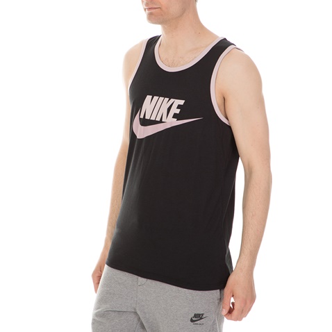 NIKE-Ανδρικό φανελάκι Nike Sportswear Ace Logo μαύρο