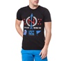 NIKE-Ανδρικό t-shirt NIKE TEE-SUMMER CAMP ARROWS μαύρο