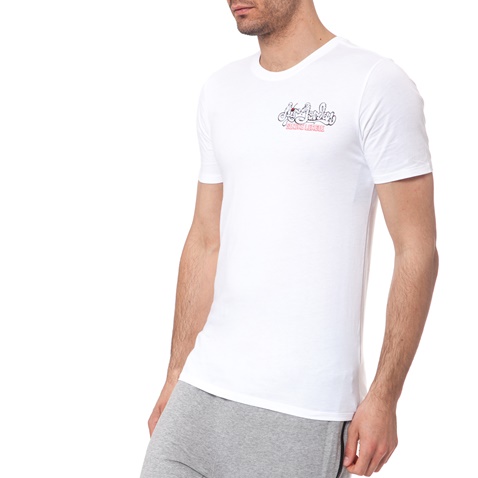 NIKE-Ανδρικό t-shirt NIKE JORDAN SUNDAE LEAGUE λευκό