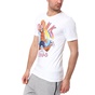 NIKE-Ανδρικό t-shirt GREATNESS POSTER TEE λευκό