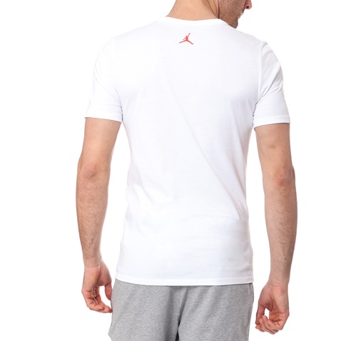 NIKE-Ανδρικό t-shirt GREATNESS POSTER TEE λευκό