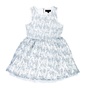 JUICY COUTURE KIDS-Παιδικό φόρεμα Juicy Couture μπλε-λευκό