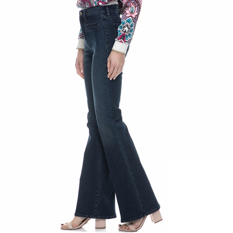 JUICY COUTURE-Γυνακείο τζιν παντελόνι καμπάνα Juicy Couture μπλε