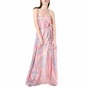 JUICY COUTURE-Μάξι strapless φόρεμα break water Juicy Couture ροζ