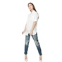 G-STAR RAW-Γυναικείο μακρυμάνικο πουκάμισο Core BF 1pkt shirt λευκό