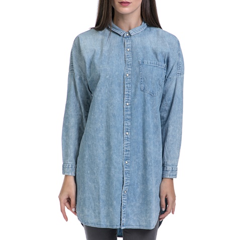 SCOTCH & SODA-Γυναικείο πουκάμισο MAISON SCOTCH  μπλε  