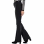 SCOTCH & SODA-Γυναικείο παντελόνι Seasonal high waist Flare - Bl SCOTCH & SODA μαύρο 