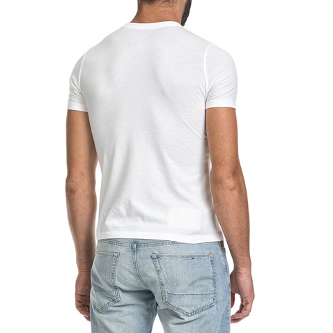 CONVERSE-Ανδρική μπλούζα Essentials Tee CONVERSE λευκή 
